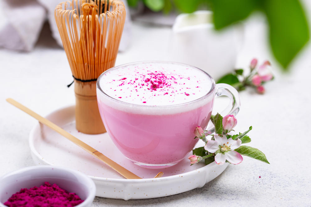 Lijepo i ukusno! Najbolji recept za pink late!