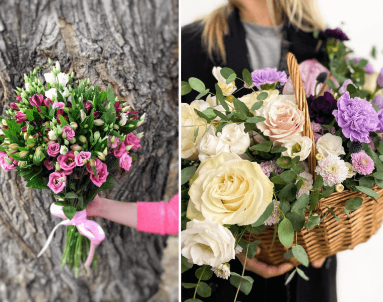 sretan Uskrs uz prekrasan Blooming buket