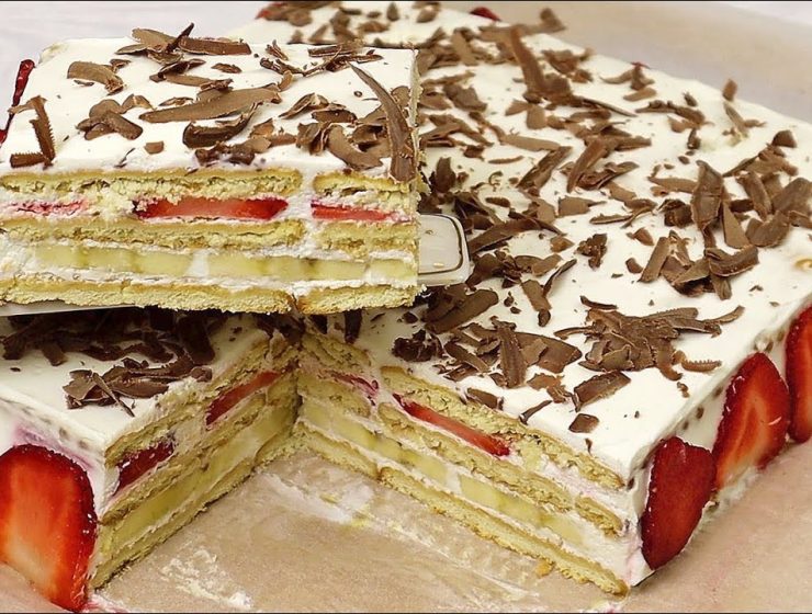 Delicious kremasta torta