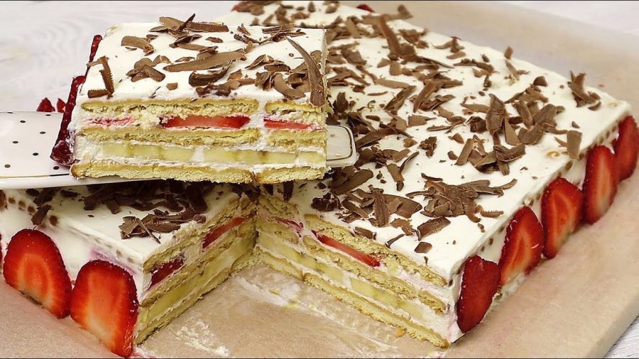 Delicious kremasta torta