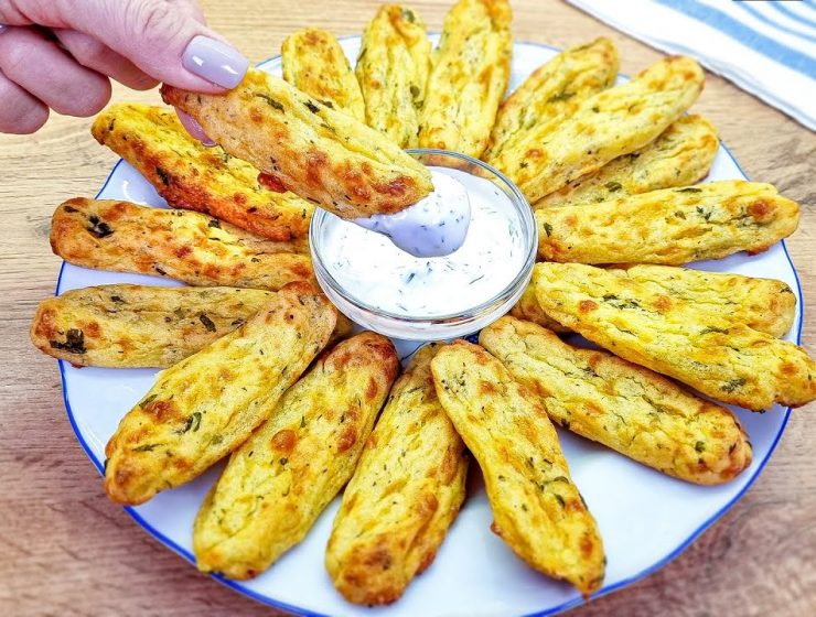 Zapečeni hrskavi kroketi od krumpira