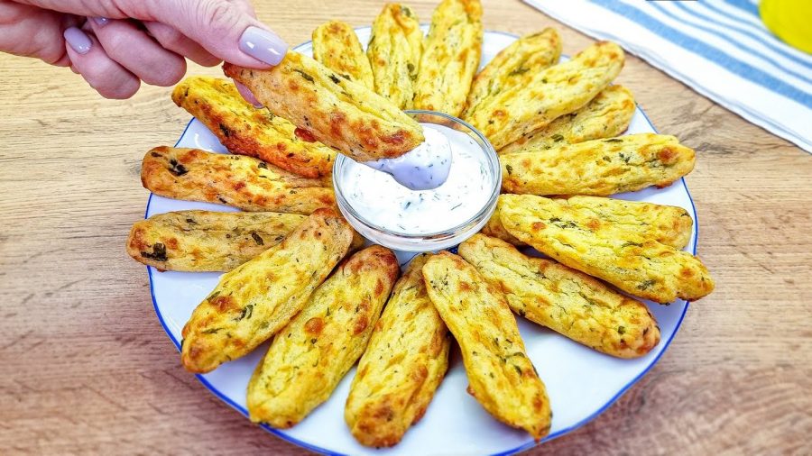Zapečeni hrskavi kroketi od krumpira