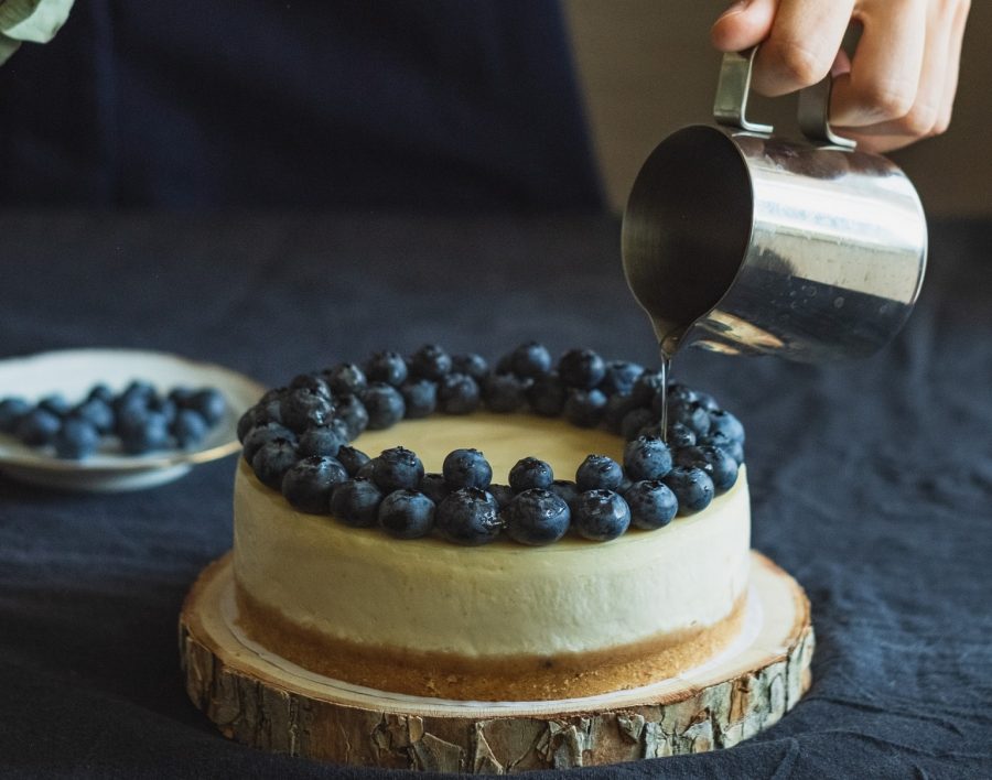 Light cheesecake s borovnicama!