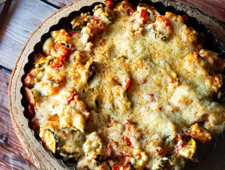 Složenac od patlidžana i mozzarelle