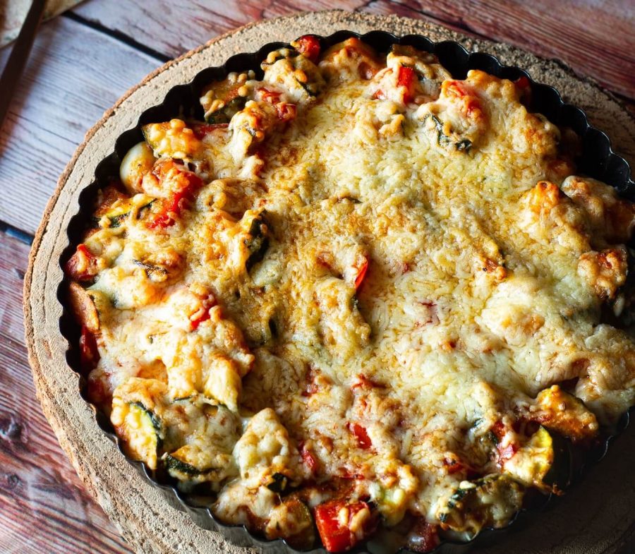 Složenac od patlidžana i mozzarelle