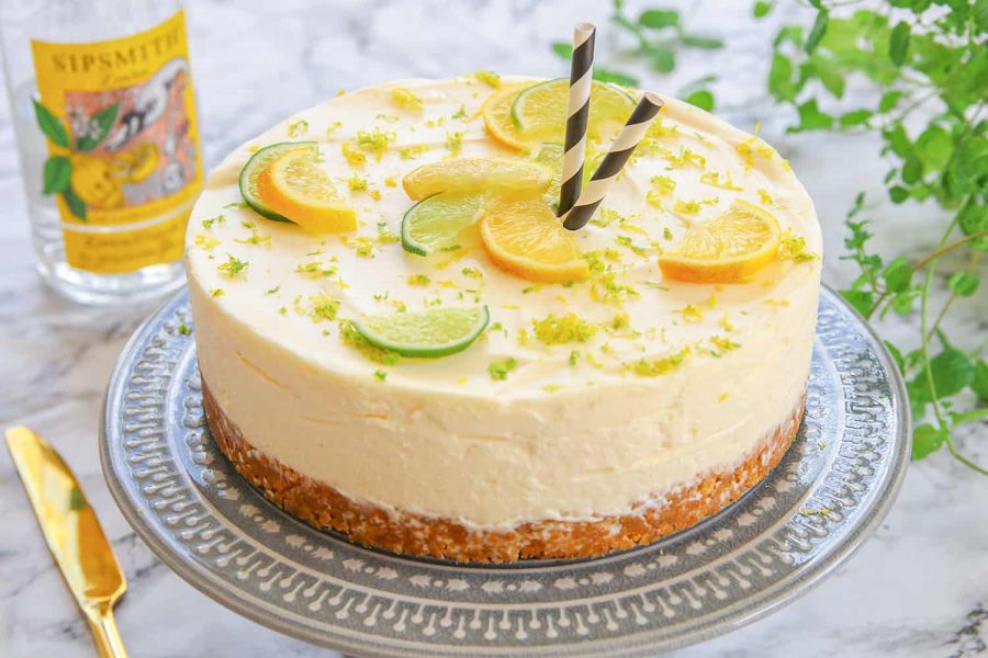 Gin&Tonic cheesecake