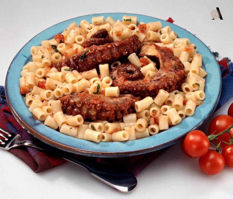 Brudet od hobotnice s tjesteninom