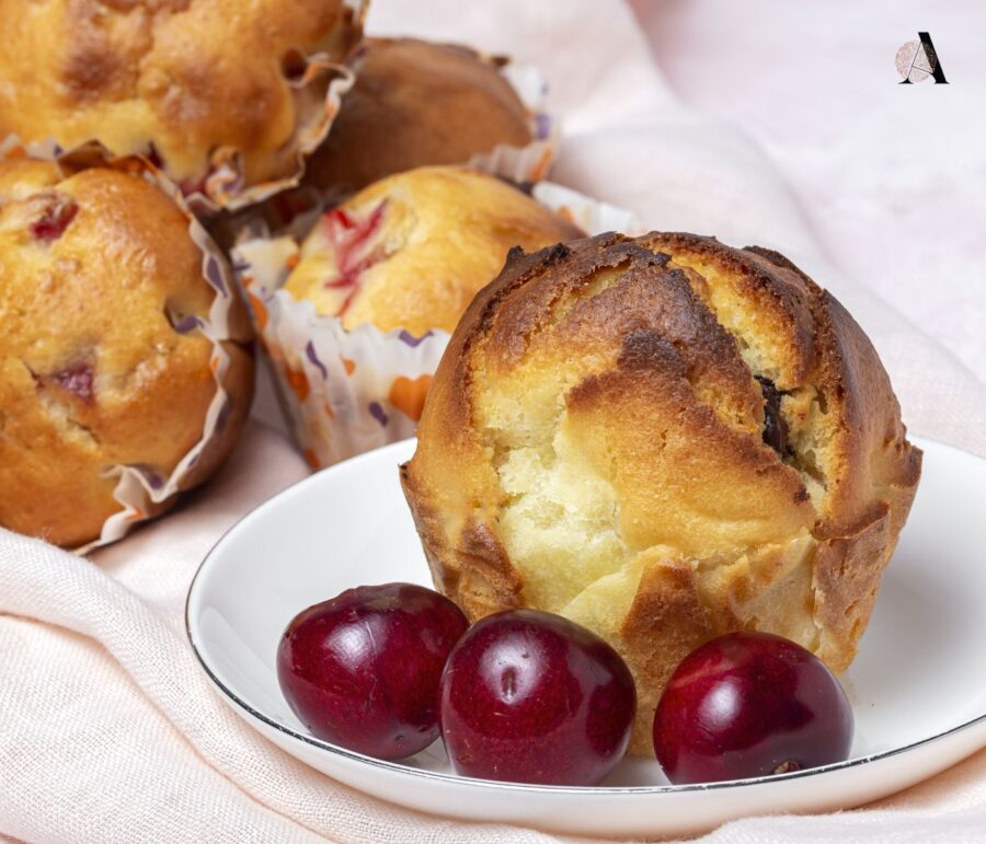 Muffini s višnjama