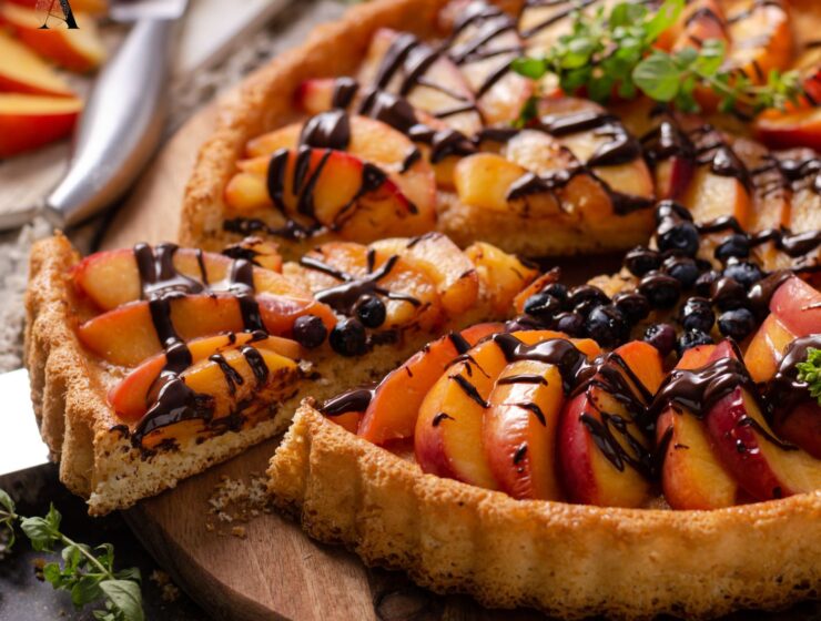 Kolač s nektarinama