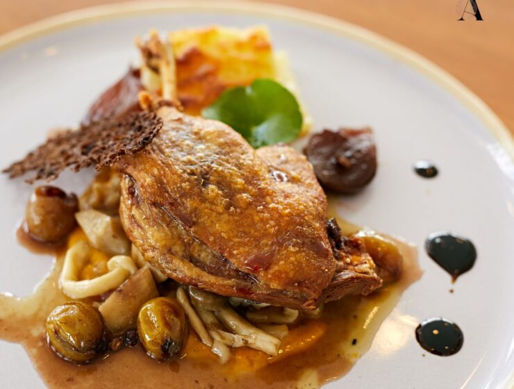 Pačja prsta u umaku od suhih šljiva i kestena