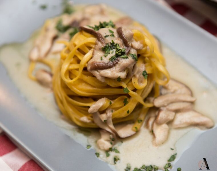 Tagliatelle s vrganjima