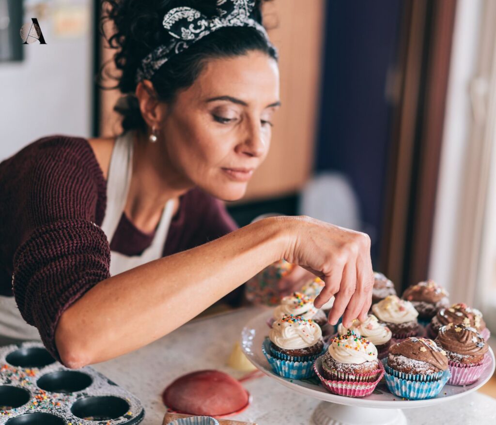 Adventski čokoladni muffini