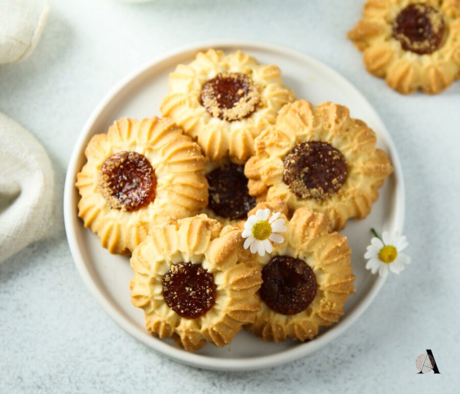 kolačići s marmeladom od mandarina
