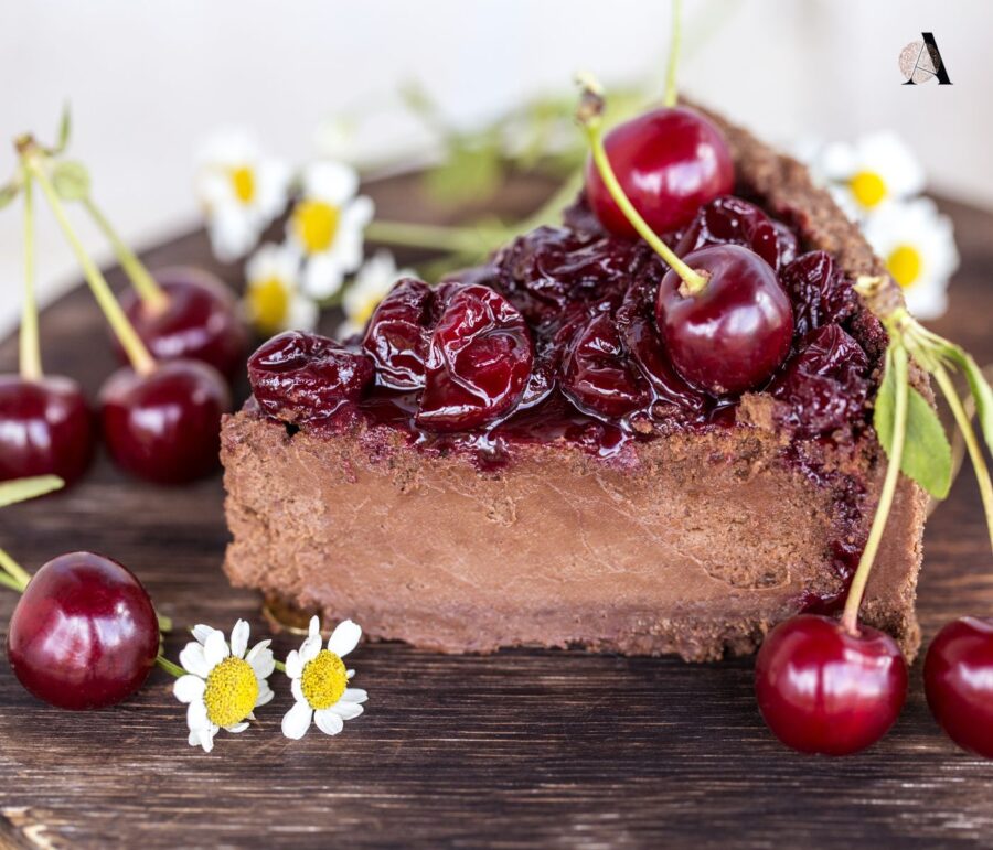 Čokoladni cheesecake s višnjama