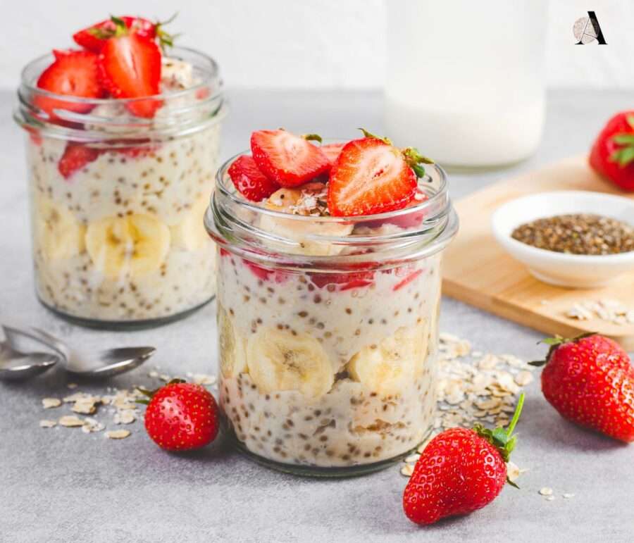 Magični voćni shake s chia sjemenkama