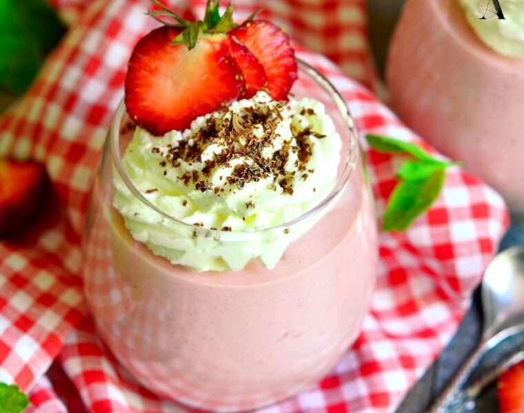 Mousse od jagoda