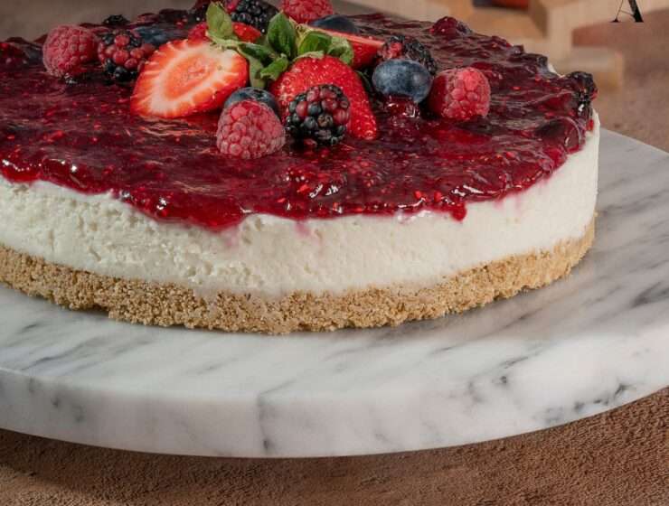 Proljetni desert: Kremasti cheesecake s jagodama