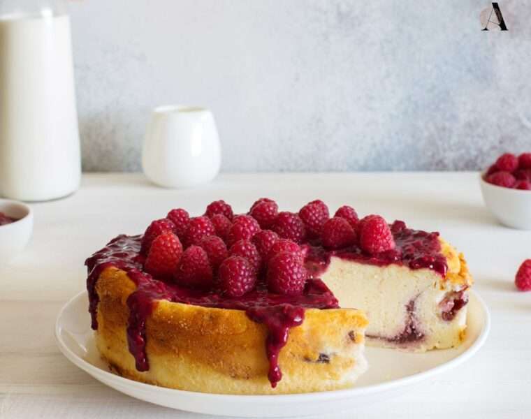Ricotta torta s malinama