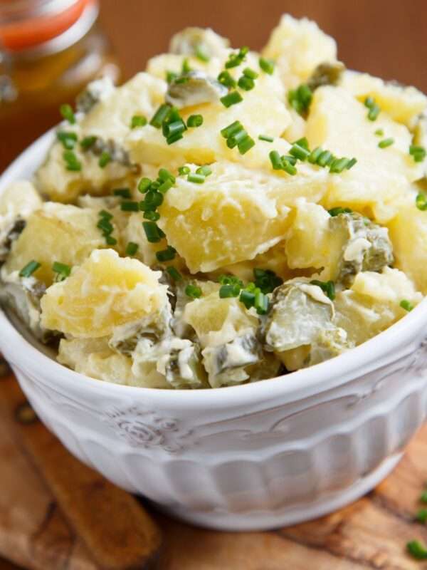 Salata od krumpira sa svilenim dodirom tofua
