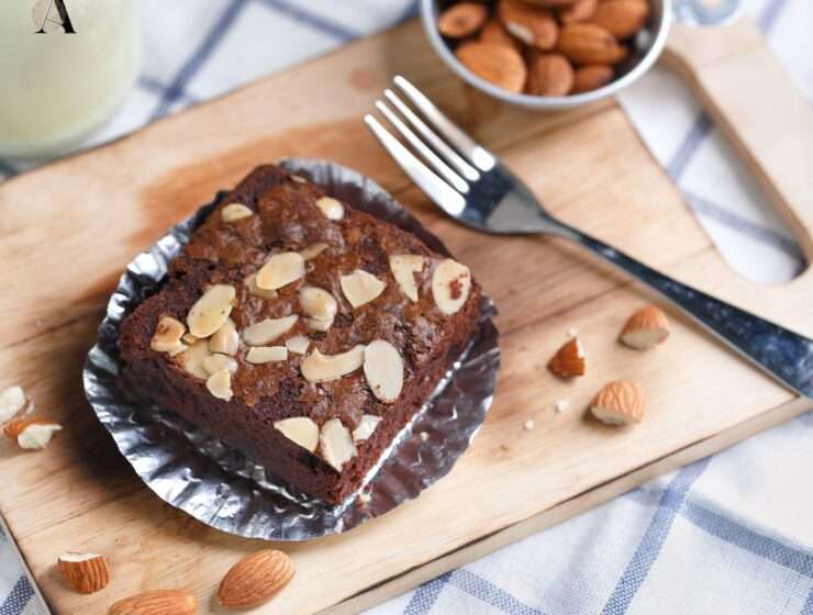 Brownie s bademima