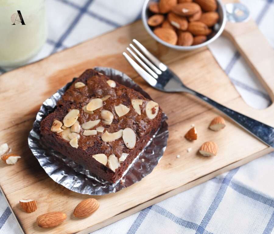 Brownie s bademima