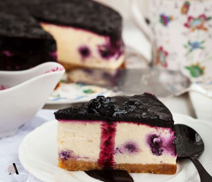 Cheesecake s borovnicama