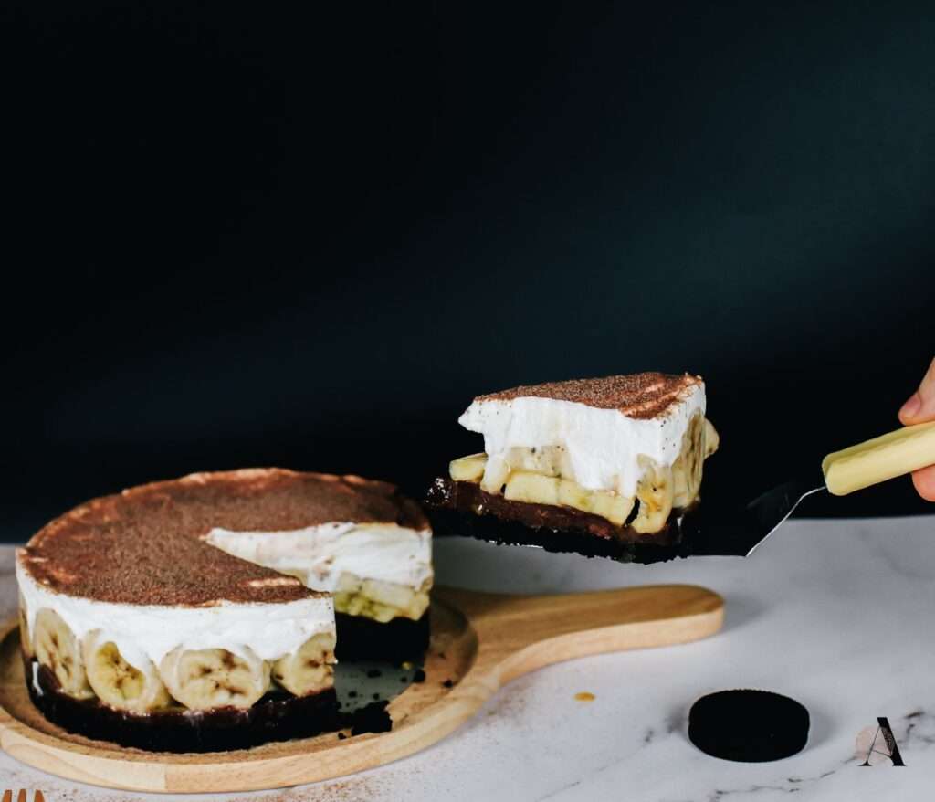 Puding kolač s bananom i kakaom
