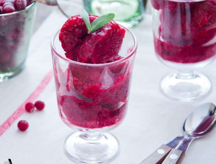 Domaći sorbet od trešanja