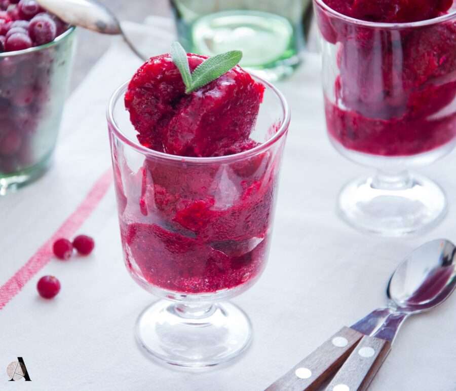 Domaći sorbet od trešanja