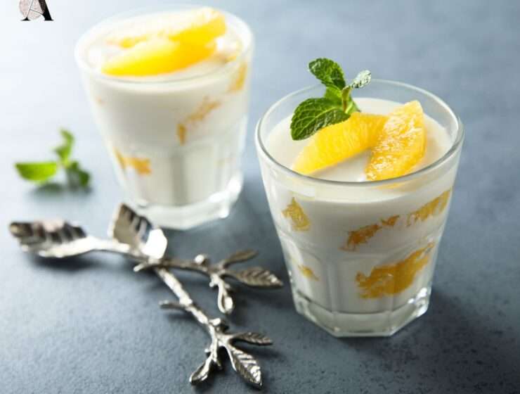 Panna cotta s kokosovim mlijekom i limunskom travom