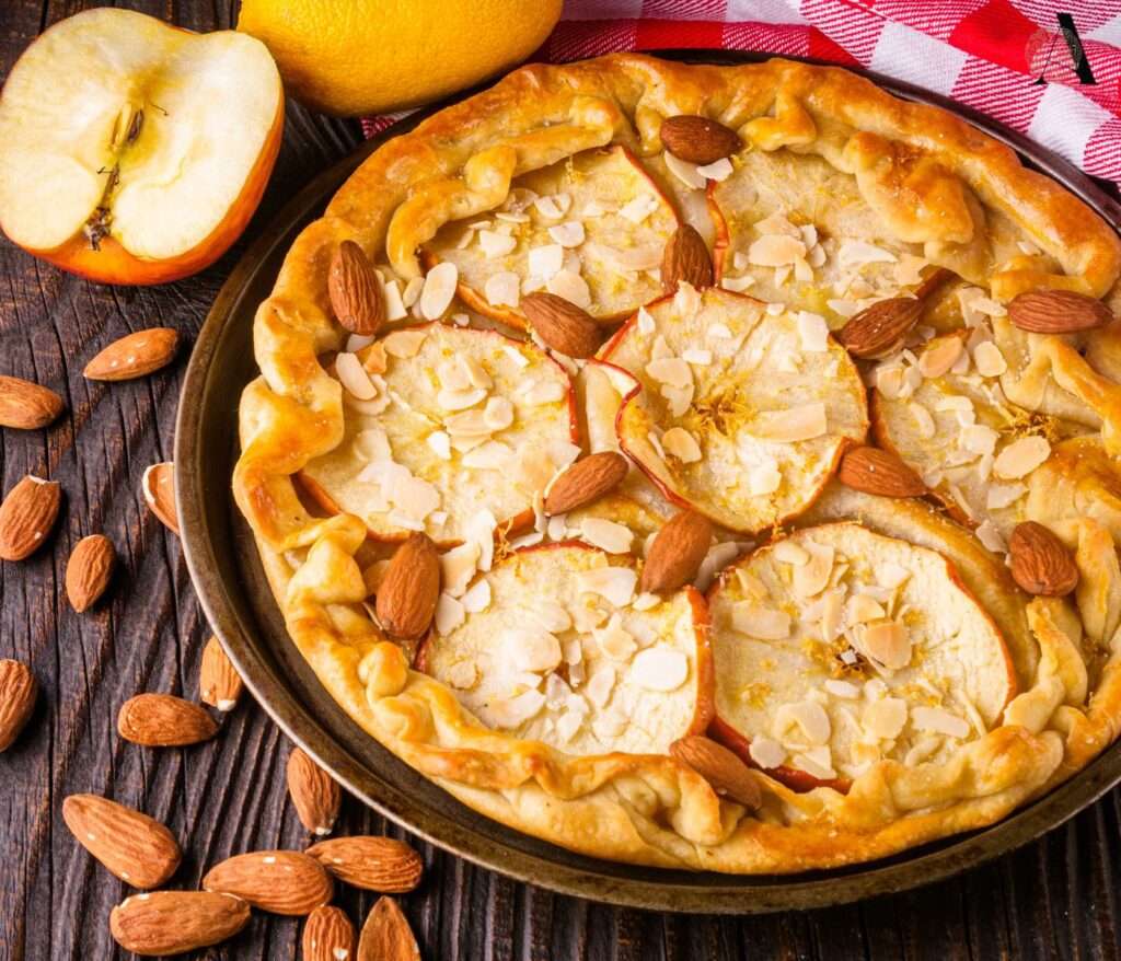 Hrskava galette s jabukama i ružmarinom