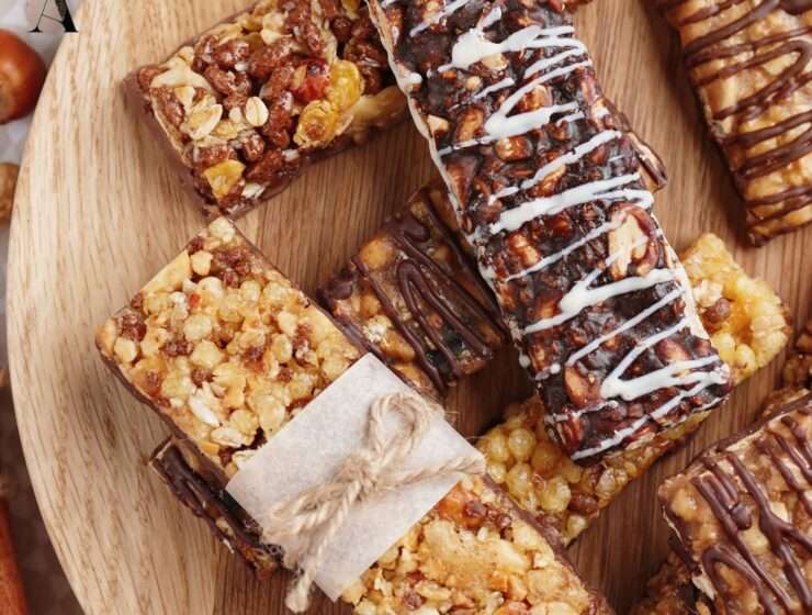 domaće energetske pločice s bananom