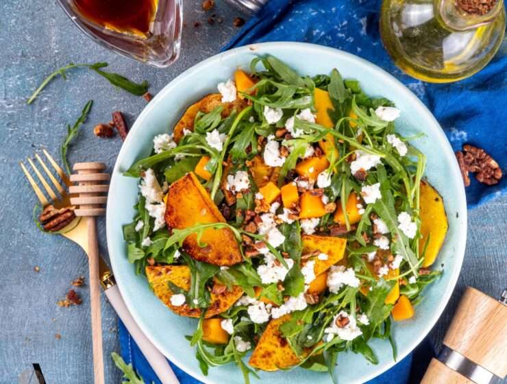 Jesenska salata s bundevom