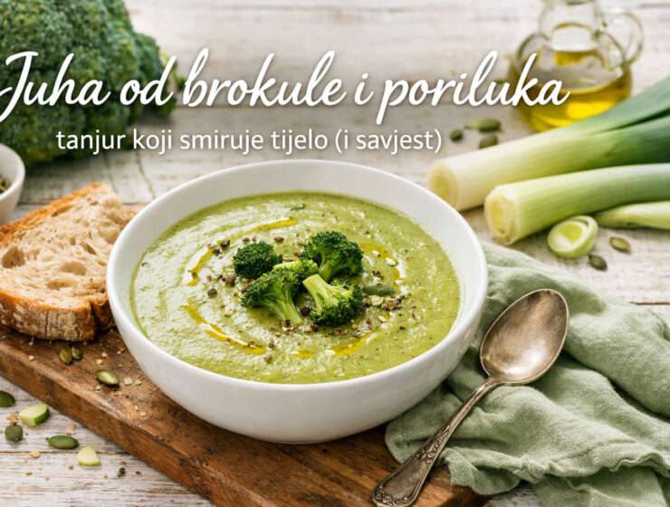 Juha od brokule i poriluka,