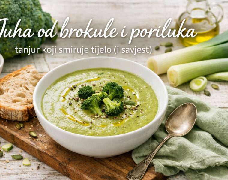 Juha od brokule i poriluka,