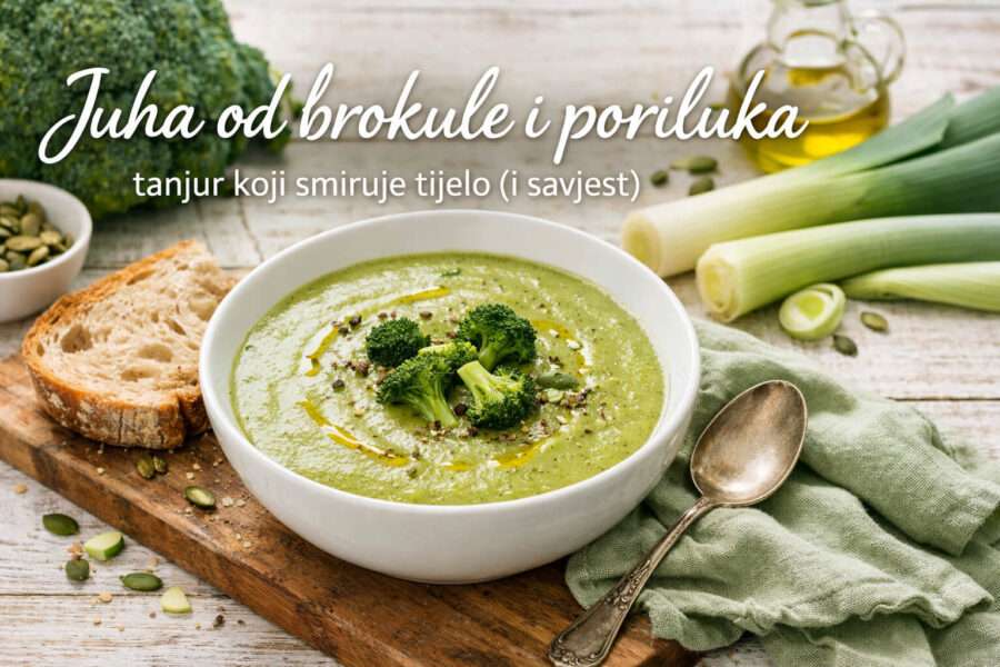 Juha od brokule i poriluka,