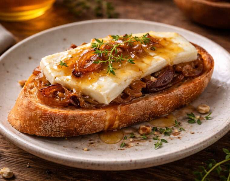 bruschette s brie sirom