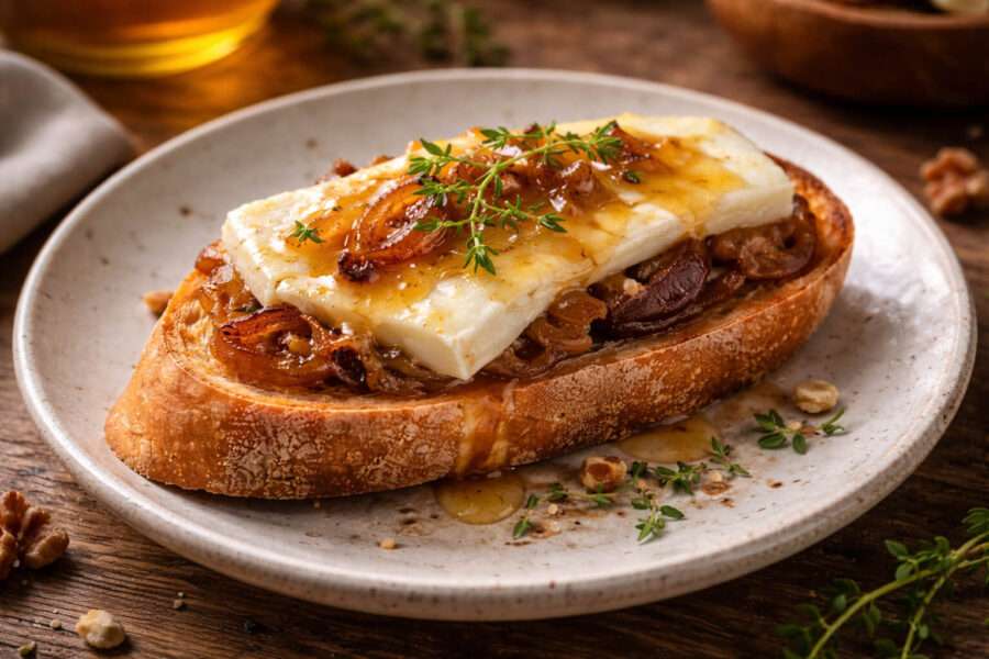 bruschette s brie sirom