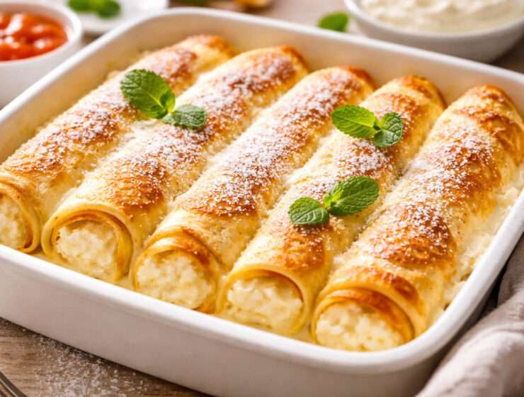 zapečene palačinke sa sirom