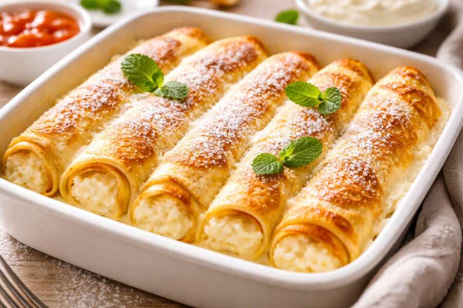 zapečene palačinke sa sirom