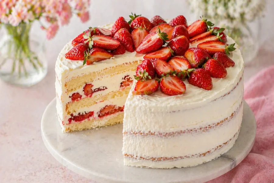 torta od jagoda i mascarponea