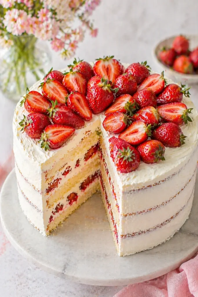 torta od jagoda i mascarponea