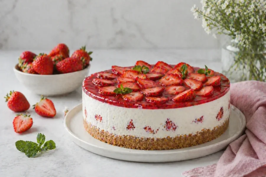 jogurt torta s jagodama