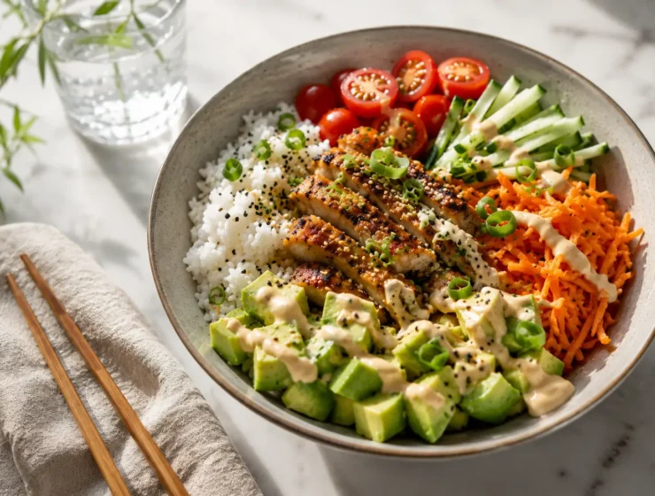 Chicken rice bowl