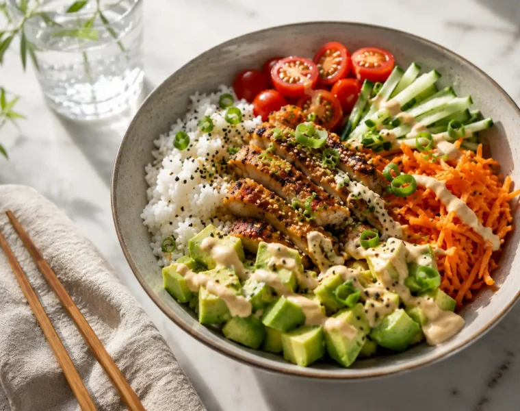 Chicken rice bowl